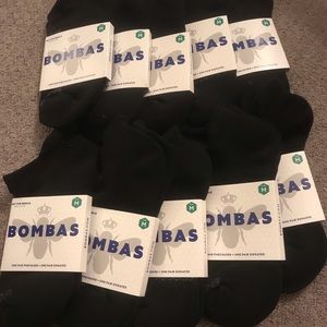 10 pairs of bombas ankle socks